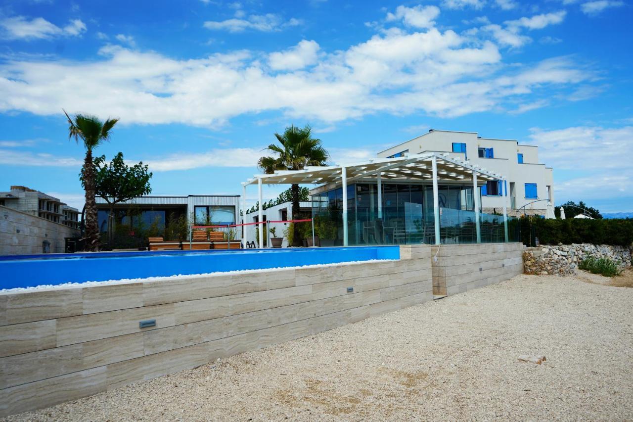 Boutique Style Eco-Beachhouse, Private Jacuzzi Privlaka (Zadar) Exterior foto