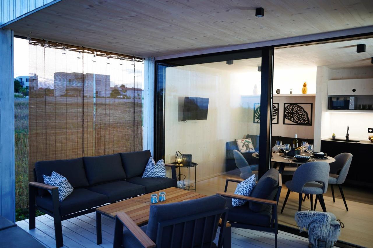 Boutique Style Eco-Beachhouse, Private Jacuzzi Privlaka (Zadar) Exterior foto